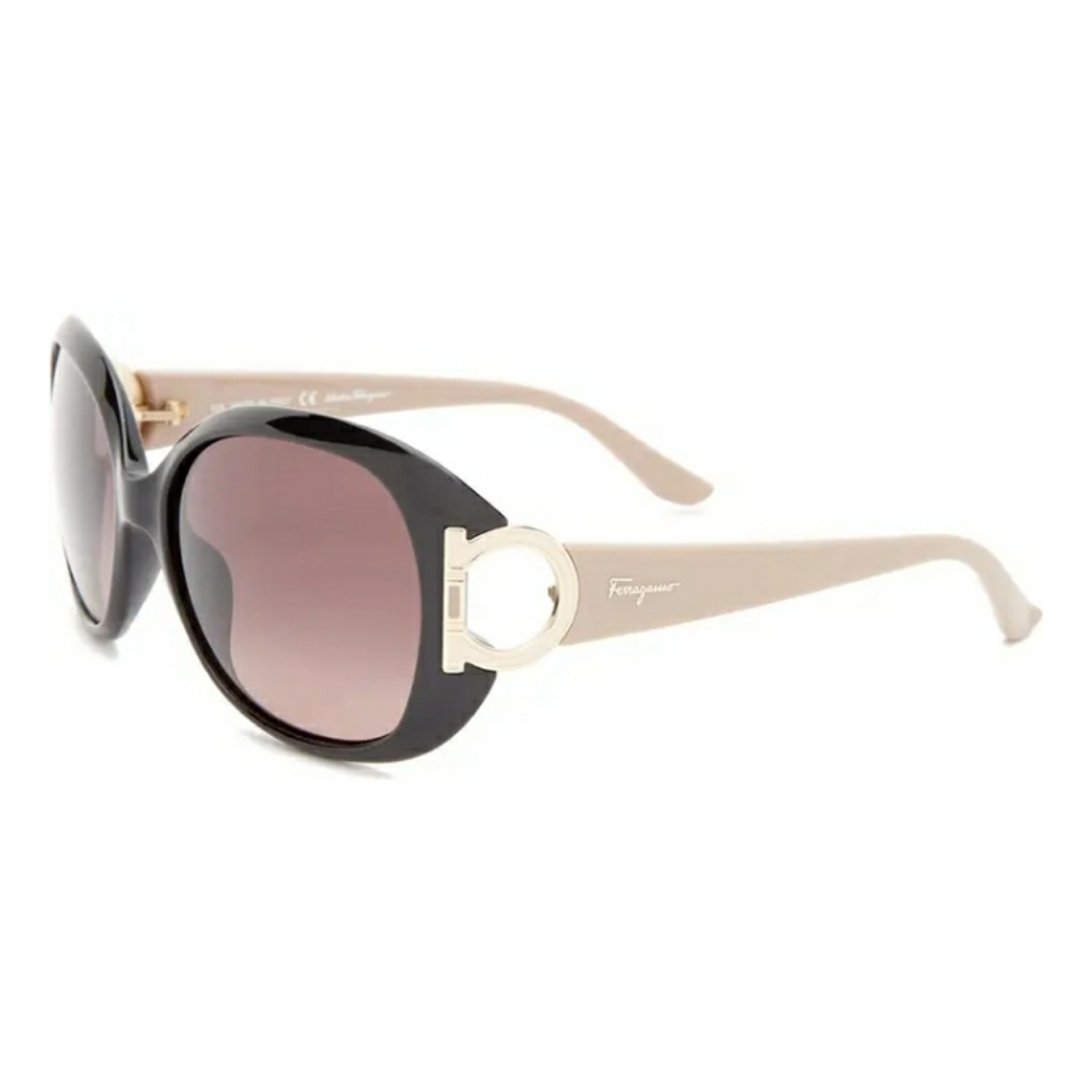 SALVATORE FERRAGAMO 57mm Oversized Sunglasses - Picture 3 of 11